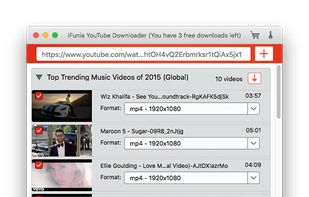 iFunia YouTube Downloader for Mac screenshot 3