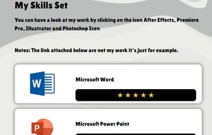 Make your own CV to share to others instantly!