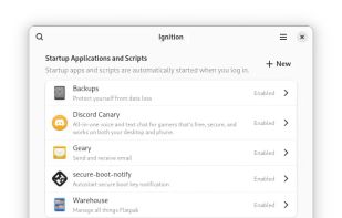Ignition Startup screenshot 1