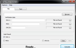 IgorWare Hasher screenshot 1