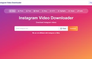 IGSS Instagram Story Saver net Desktop Home Page
