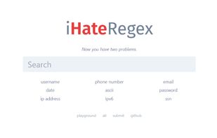 iHateRegex screenshot 1