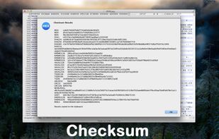 Checksum Output