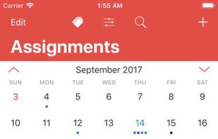 iHomework 2 screenshot 1