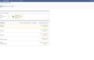 View the entire history of a specific Build and on what level it's currently active.