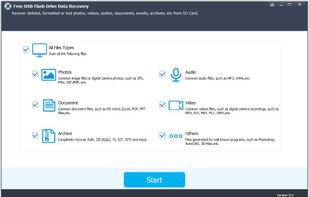 iLike Free USB Flash Drive Data Recovery screenshot 1