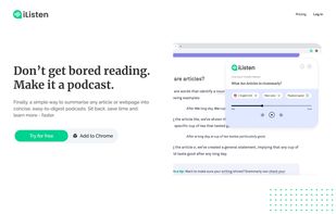 iListen screenshot 1