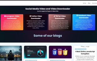 Home page of dosnloader tools