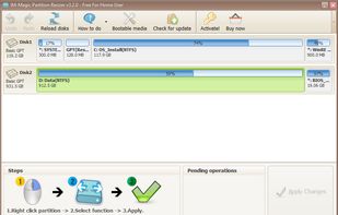 IM-Magic Partition Resizer screenshot 1