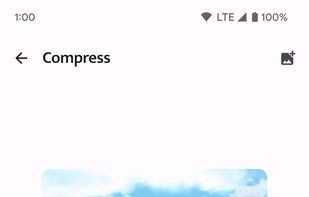 Image Compressor Android App (Single Compress Result)