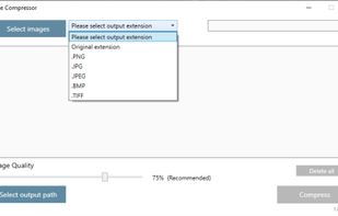 Image Compressor screenshot 1