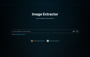 Image Extractor Website