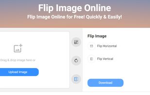 Retoucher Online Image Flipper screenshot 1