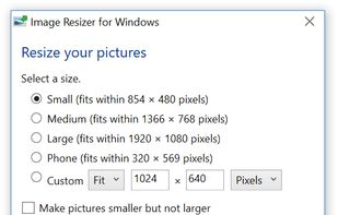 Image Resizer for Windows screenshot 1