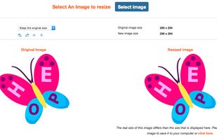 Image Resizer Tool screenshot 1