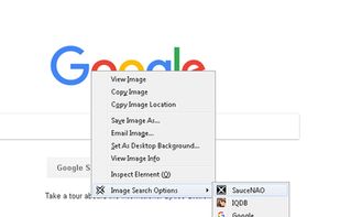 Image Search Options screenshot 1