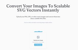 Image to SVG Converter screenshot 1