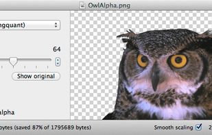 ImageAlpha screenshot 1