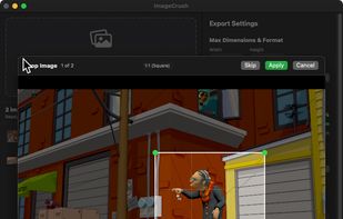 Crop editor