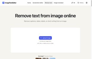 remove text from image online