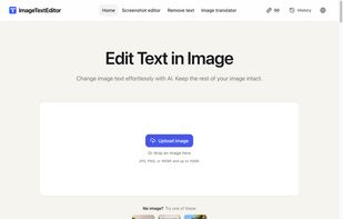 edit text in image