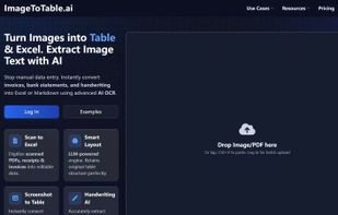ImageToTable.ai screenshot 1