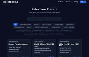 ImageToTable.ai screenshot 2