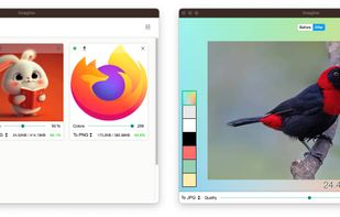 Imagine - PNG/JPEG optimization app screenshot 1