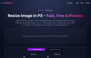Resize Image Tool