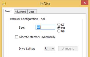 ImDisk Toolkit screenshot 1