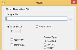 ImDisk Toolkit screenshot 1