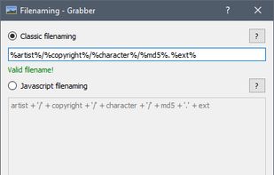 Imgbrd-Grabber screenshot 3