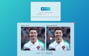 ImgUpscaler AI Demo