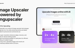 ImgUpscaler screenshot 1