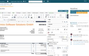 Imixs-Office workflow screenshot 2