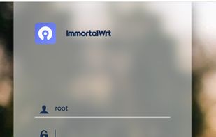 Login LuCI. Which is ImmortalWrt GUI.