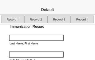 Immunization Log screenshot 1