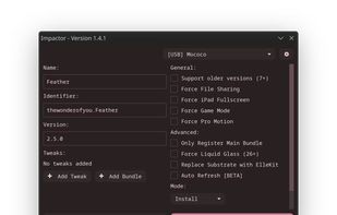 Impactor screenshot 1