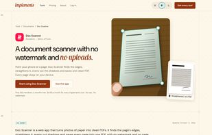 implements Doc Scanner screenshot 1