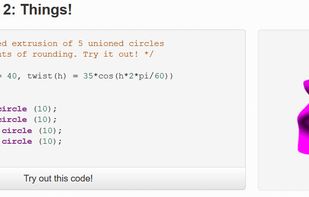 ImplicitCAD screenshot 1