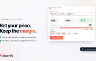 Importify screenshot 2