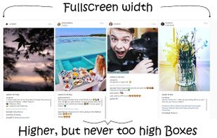 Improved Layout for Instagram.com screenshot 1