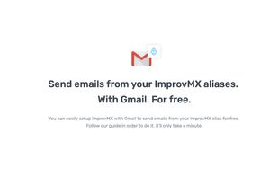 ImprovMX.com screenshot 2