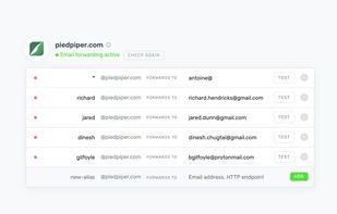 ImprovMX.com screenshot 1