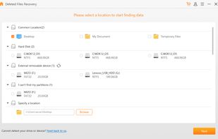 iMyFone AnyRecover screenshot 1
