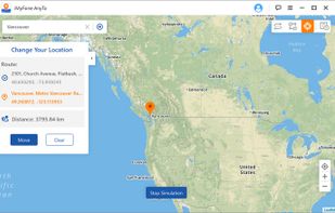 iMyfone AnyTo Location Changer screenshot 3