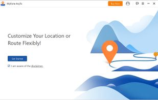 iMyfone AnyTo Location Changer screenshot 1