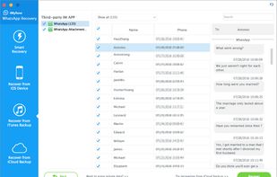 Recover WhatsApp chat from your iTunes backup