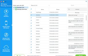 Recover WhatsApp chat from your iOS devices