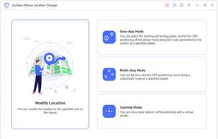 imyPass iPhone Location Changer screenshot 1
